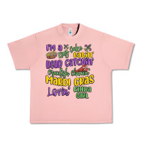 Salmon i'm a king cake eatin' mardi gras lovin' kinda gir Urban Heavy Tee - MaliasSmallBusiness