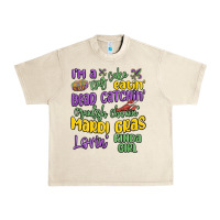 Sandshell i'm a king cake eatin' mardi gras lovin' kinda gir Urban Heavy Tee - MaliasSmallBusiness