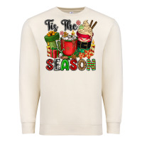 Sandshell tis the season Premium Sweatshirt - CowGirlArtShop