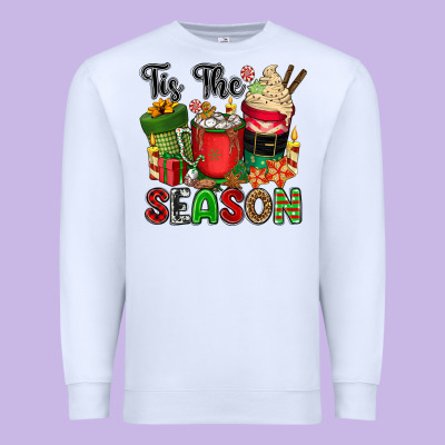 Tis The Season Premium Sweatshirt Designed By Cowgirlartshop