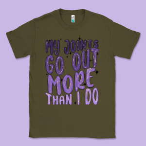 My Joints Go Out More Than ı Do Classic Tee Designed By Maliassmallbusiness