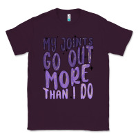 Plum my joints go out more than ı do Classic Tee - MaliasSmallBusiness