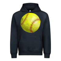Navy softball Urban Hoodie - FaDigitalArtStudio