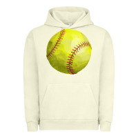 Pigment Pistachio softball Urban Hoodie - FaDigitalArtStudio