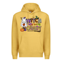 Antique Gold witch better have my candy Premium Hoodie - CowGirlArtShop