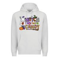 Dove Grey witch better have my candy Premium Hoodie - CowGirlArtShop