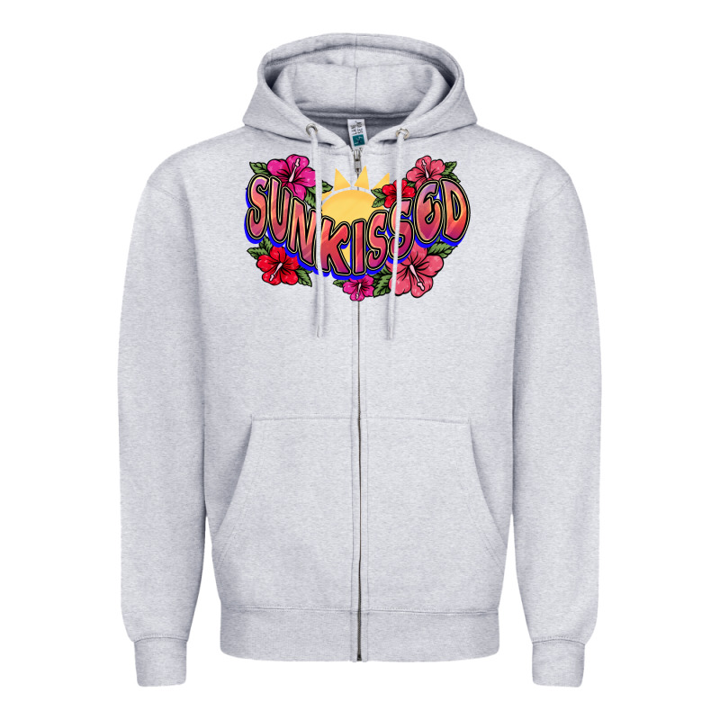 Sunkissed Zipper Hoodie by NancyCooperArtShop | Teevron
