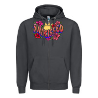 Smoke sunkissed Zipper Hoodie - NancyCooperArtShop
