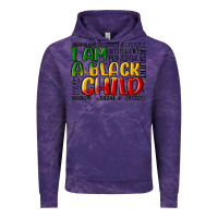 Cloud Purple i am a black child Vintage Hoodie - MaliasSmallBusiness
