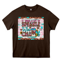 Chocolate Brown it takes a lot of sparkle to be a cna Heavy Core Tee - JahusDesignShop