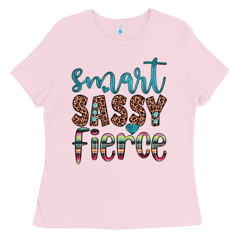 Smart  Sassy Fierce Ladies Tee by JahusDesignShop | Teevron