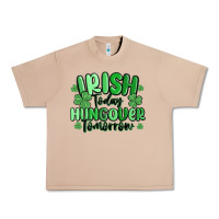 Burro irish today hungover tomorrow Urban Heavy Tee - MaliasSmallBusiness