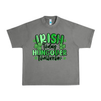 Tornado irish today hungover tomorrow Urban Heavy Tee - MaliasSmallBusiness
