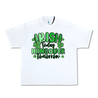 White irish today hungover tomorrow Urban Heavy Tee - MaliasSmallBusiness