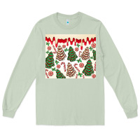 Matcha christmas tree cakes Long Sleeve Tee - MaliasSmallBusiness