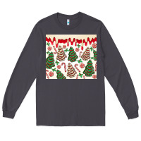 Smoke christmas tree cakes Long Sleeve Tee - MaliasSmallBusiness