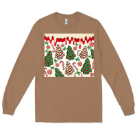 Toasted Coconut christmas tree cakes Long Sleeve Tee - MaliasSmallBusiness