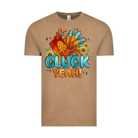 Vintage Coffee cluck yeah Vintage Tee - MaliasSmallBusiness