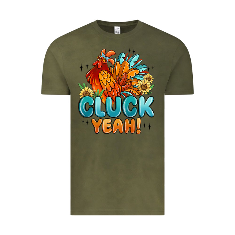 Cluck Yeah Vintage Tee by MaliasSmallBusiness | Teevron