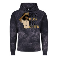 Cloud Black hustle like a boss live like a queen Vintage Hoodie - MaliasSmallBusiness