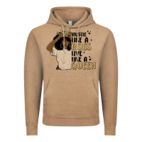 Vintage Coffee hustle like a boss live like a queen Vintage Hoodie - MaliasSmallBusiness