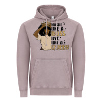 Vintage Zinc hustle like a boss live like a queen Vintage Hoodie - MaliasSmallBusiness