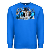 True Royal let it snow Premium Sweatshirt - CowGirlArtShop