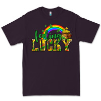 Plum feeling lucky with coins Premium Tee - AdoDesignShop
