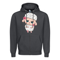 Smoke cute sheep Zipper Hoodie - texasbilliewilder