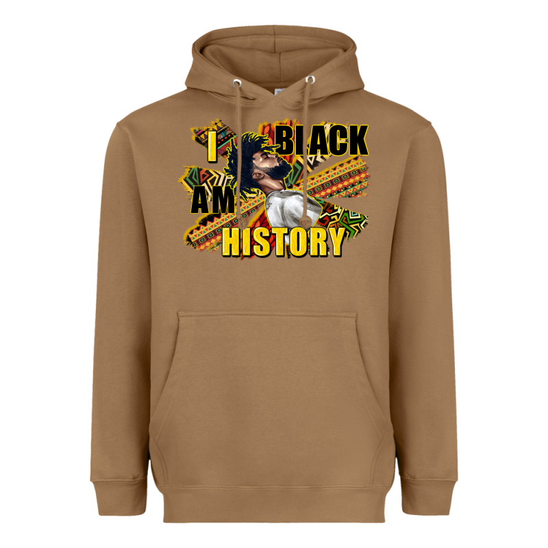 I Am Black History Heavyweight Hoodie by CowGirlArtShop | Teevron