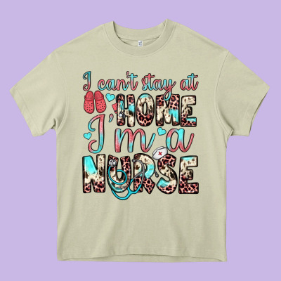 I Can’t Stay At Home I’m A Nurse Heavy Core Tee Designed By Jahusdesignshop