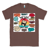 Chestnut ı keep all my dad jokes in a dad a base Classic Tee - MaliasSmallBusiness