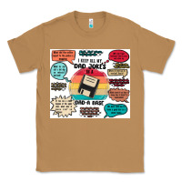 Toasted Coconut ı keep all my dad jokes in a dad a base Classic Tee - MaliasSmallBusiness