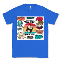 True Royal ı keep all my dad jokes in a dad a base Classic Tee - MaliasSmallBusiness