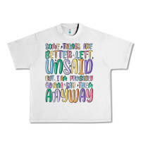 Lunar Rock some things are better left unsaid but i'm probabl Urban Heavy Tee - MaliasSmallBusiness
