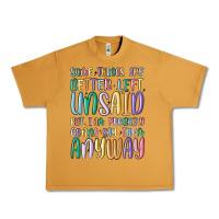 Peanut Butter some things are better left unsaid but i'm probabl Urban Heavy Tee - MaliasSmallBusiness