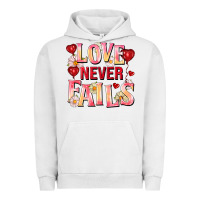 Pigment Lunar Rock Love never fails Urban Hoodie - FaDigitalArtStudio