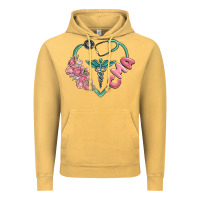 Vintage Mustard cma  heart Vintage Hoodie - MaliasSmallBusiness