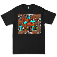 Black thankful turkey png Premium Tee - JahusDesignShop