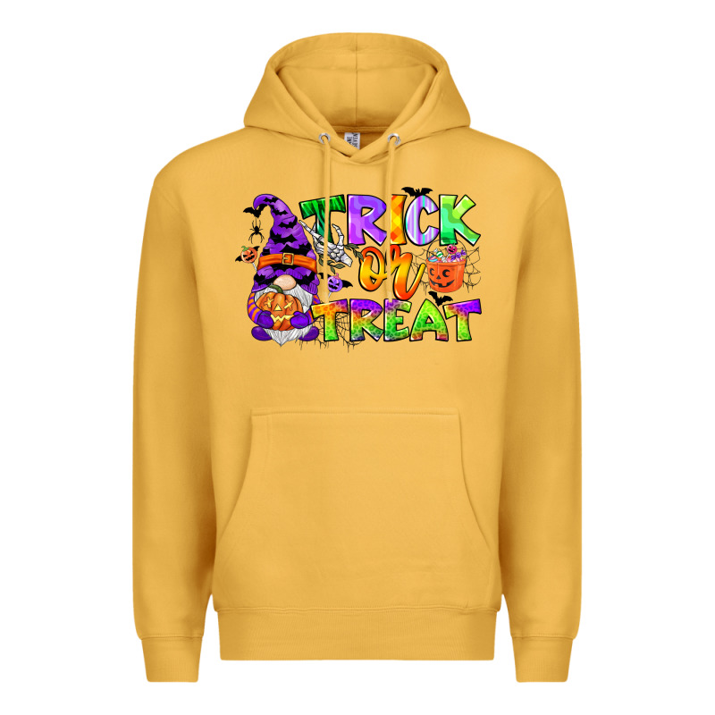 Trick Or Treat Gnome Premium Hoodie by CowGirlArtShop | Teevron