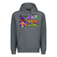 Rock trick or treat gnome Premium Hoodie - CowGirlArtShop