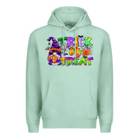 Seafoam trick or treat gnome Premium Hoodie - CowGirlArtShop