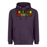Plum freedom juneteenth Heavyweight Hoodie - CowGirlArtShop