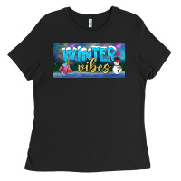 Black winter vibes license plate Ladies Tee - BundleAndBundleShop