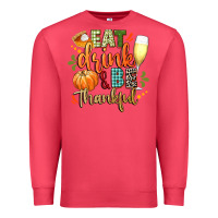 Cardinal eat drink and be thankful Premium Sweatshirt - CowGirlArtShop