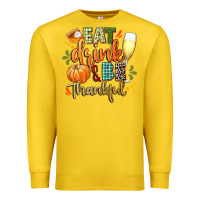 Lemon eat drink and be thankful Premium Sweatshirt - CowGirlArtShop