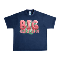Navy big sister Urban Heavy Tee - MaliasSmallBusiness