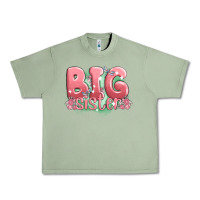 Oil Green big sister Urban Heavy Tee - MaliasSmallBusiness