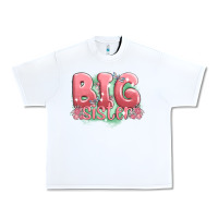White big sister Urban Heavy Tee - MaliasSmallBusiness