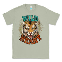 Matcha wild heart tiger college western Classic Tee - NancyCooperArtShop